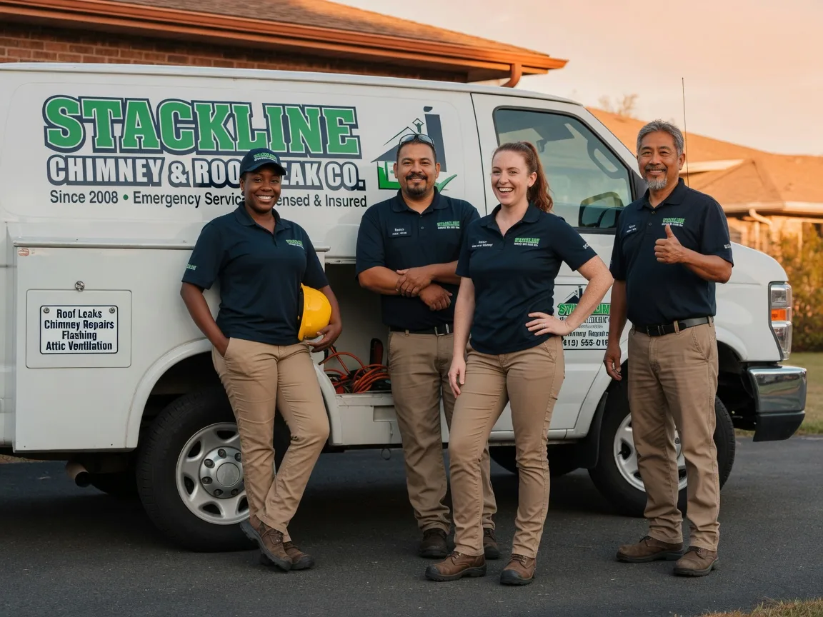 Chimney flashing repair company in Jonas Ridge, NC